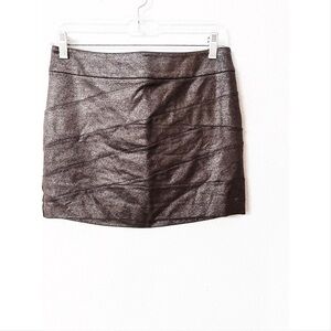 Express embellished metallic mini skit